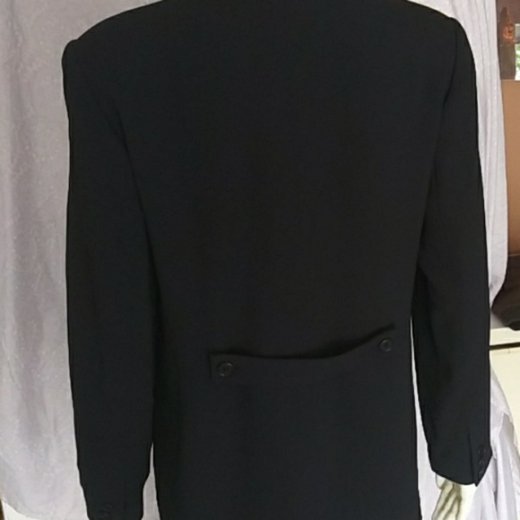 Navy blue blazer with 4 button up - Picture 2 of 4